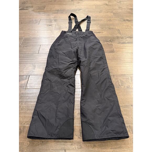 Columbia Womens Black Snowboarding Ski Insulated Suspender Pants Size S SMALL - Picture 2 of 9